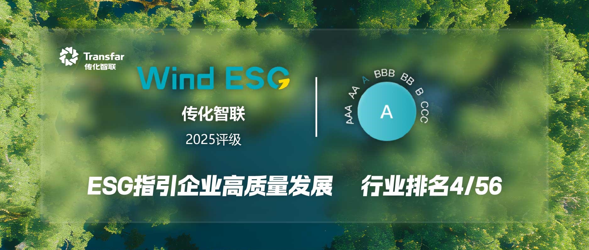 龙8头号玩家Wind ESG评级跃升至A级，，，，以ESG指引企业高质量生长
